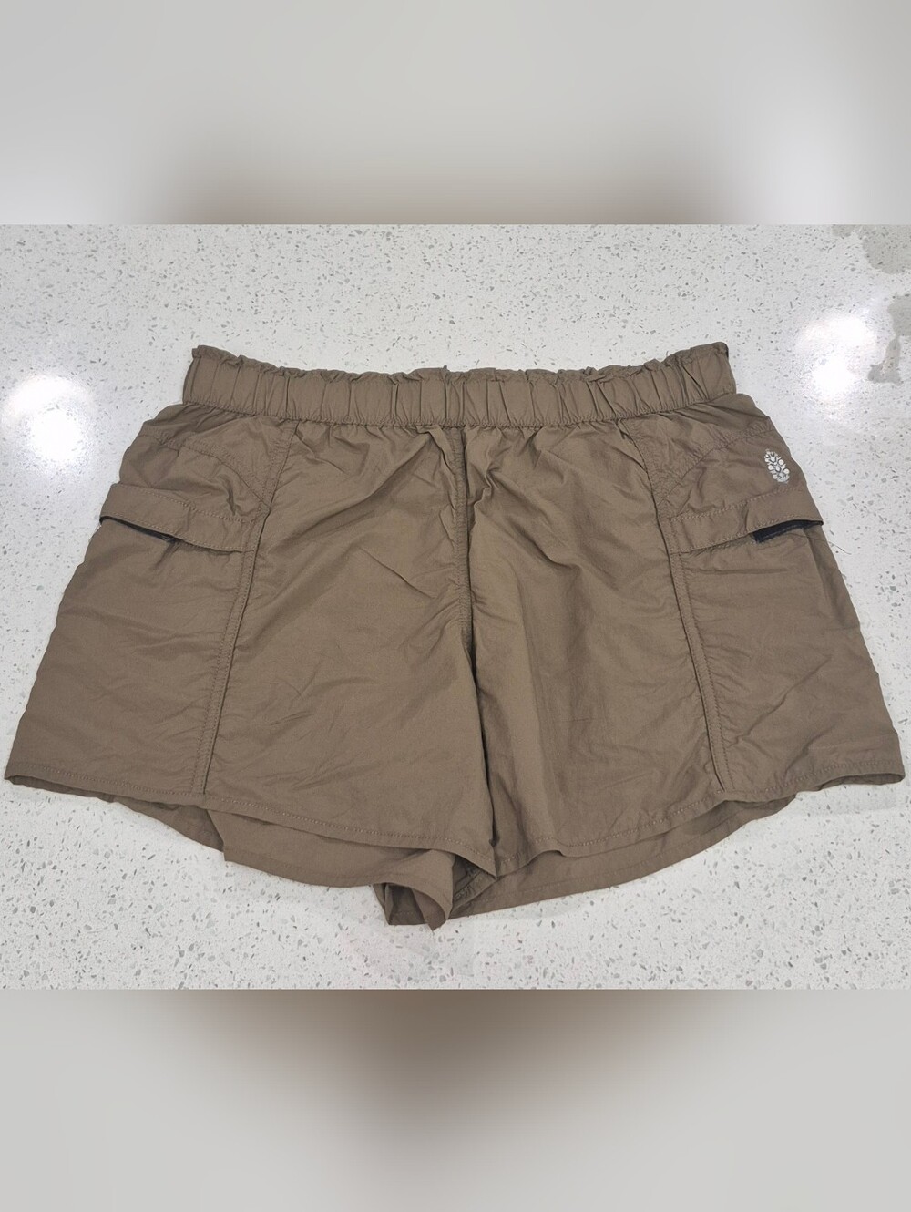 Free People Movement Brown Shorts